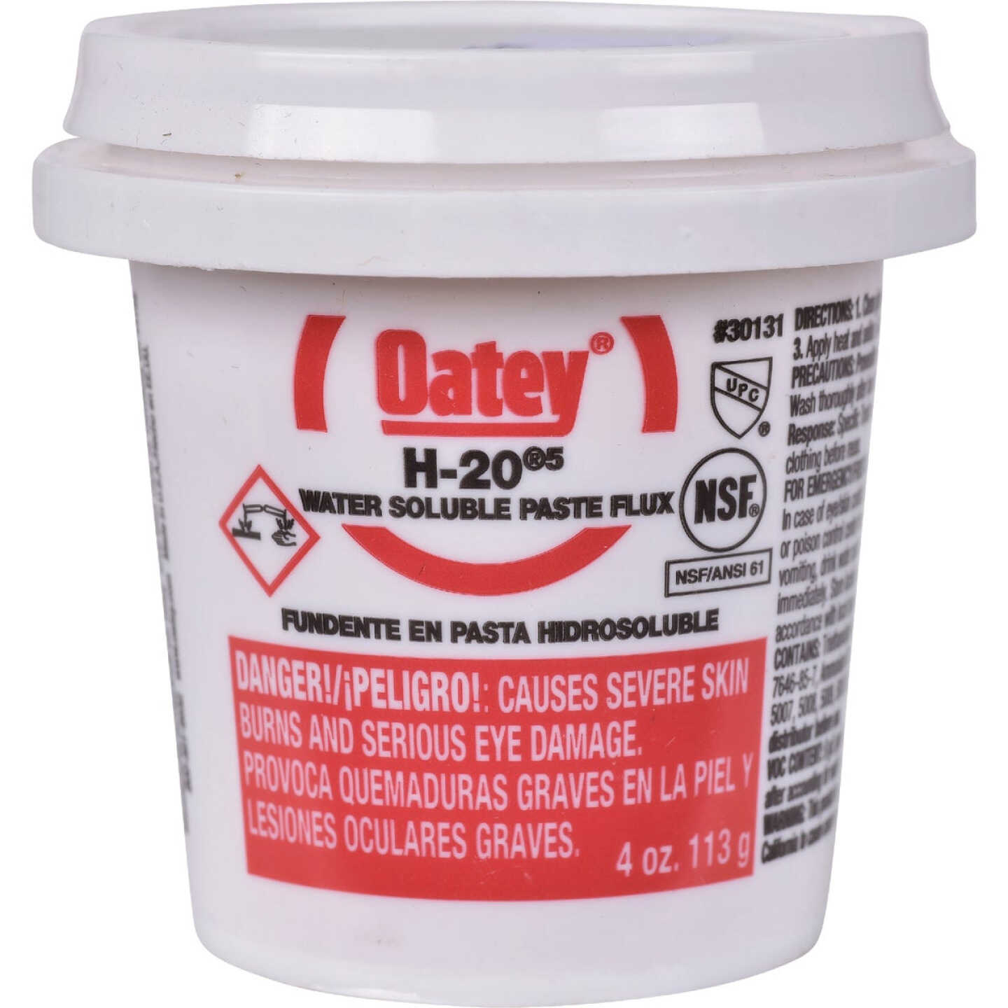 Oatey 4 Oz. H2O No. 5 Water Soluble Flux Image 1
