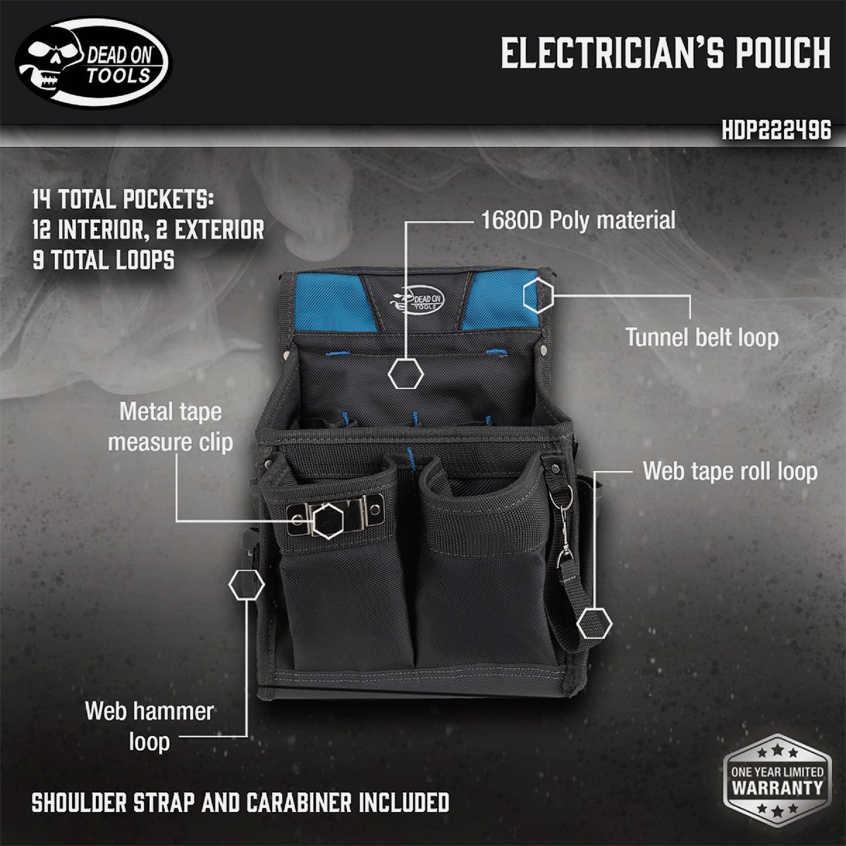 Dead On Electrician's Pouch Image 2