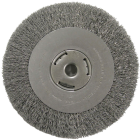 Weiler Vortec 8 In. Crimped Bench Grinder Wire Wheel Image 1