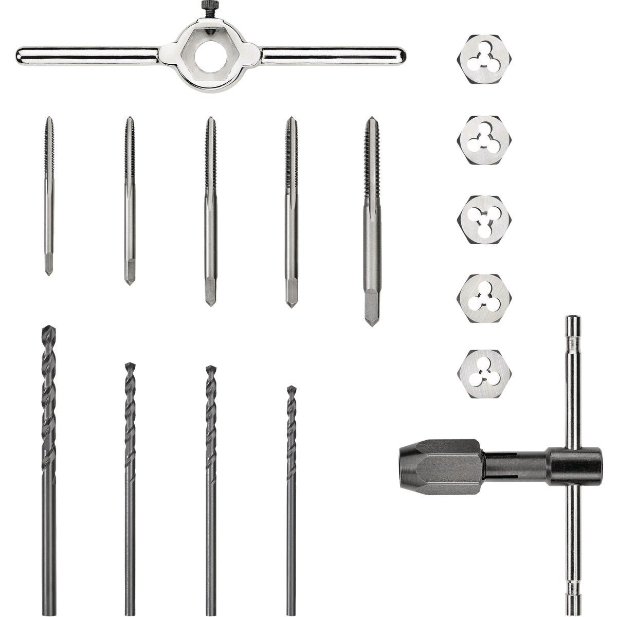 DEWALT Fractional Tap & Die Set (17-Piece)