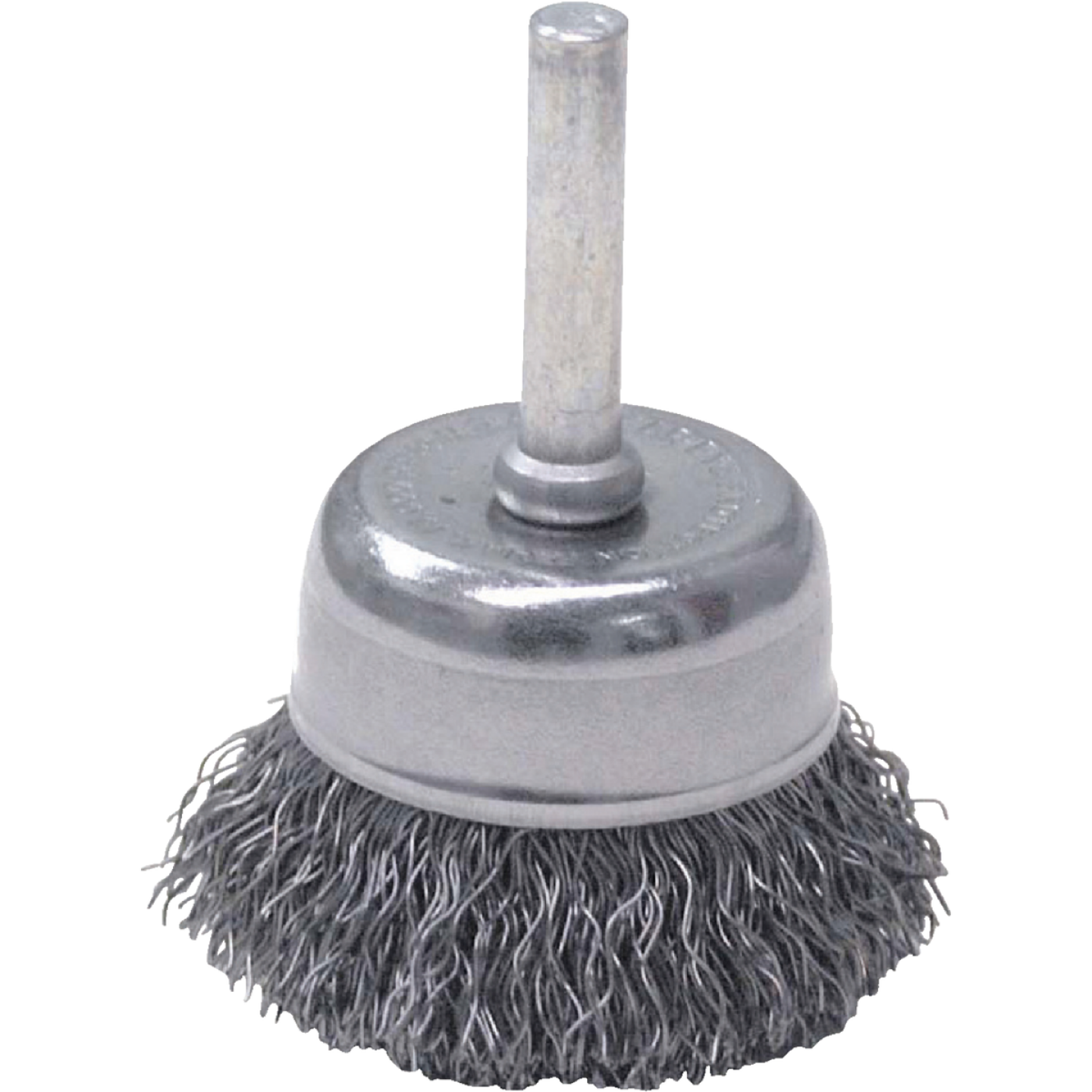 Weiler Vortec 2 In. Professional Shank-Mounted Drill-Mounted Wire Brush Image 1