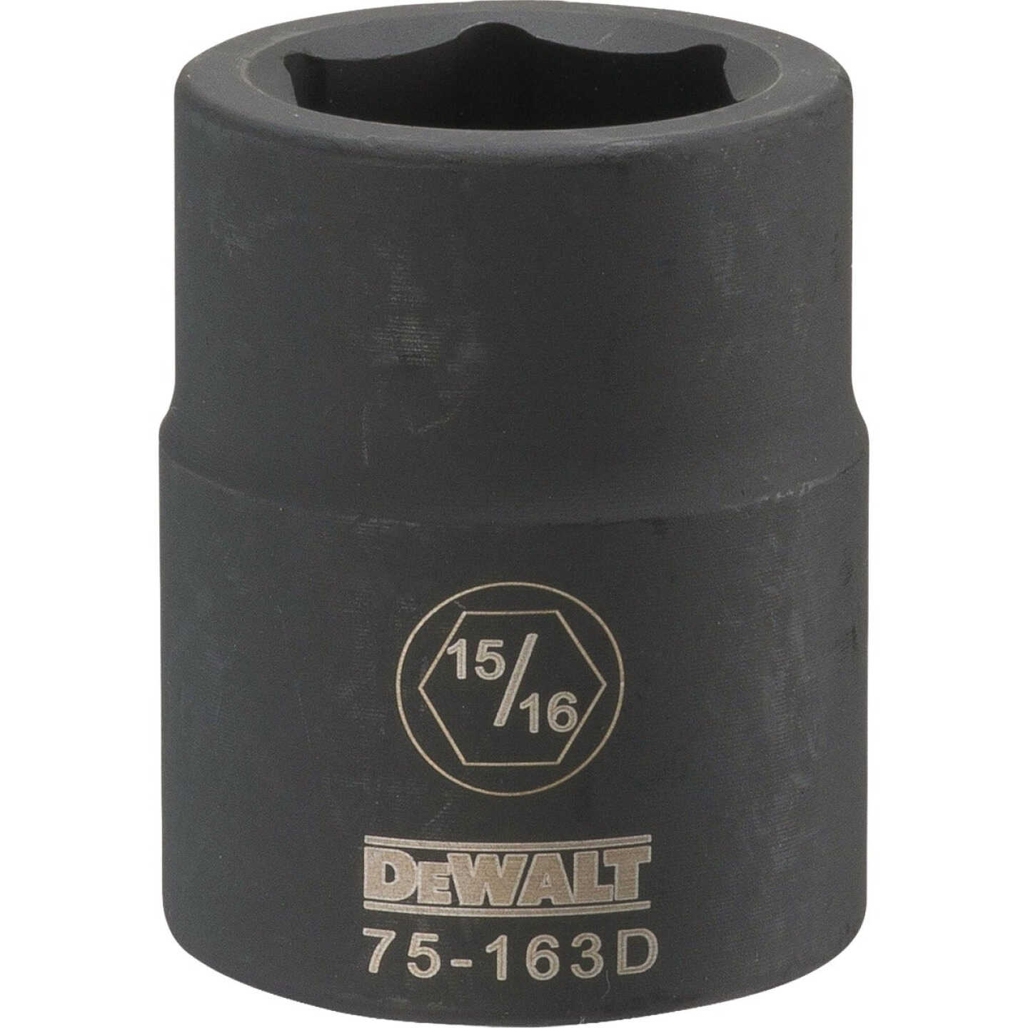 DEWALT 3/4 In. Drive 5/16 In. 6-Point Deep Standard Impact Socket Image 1