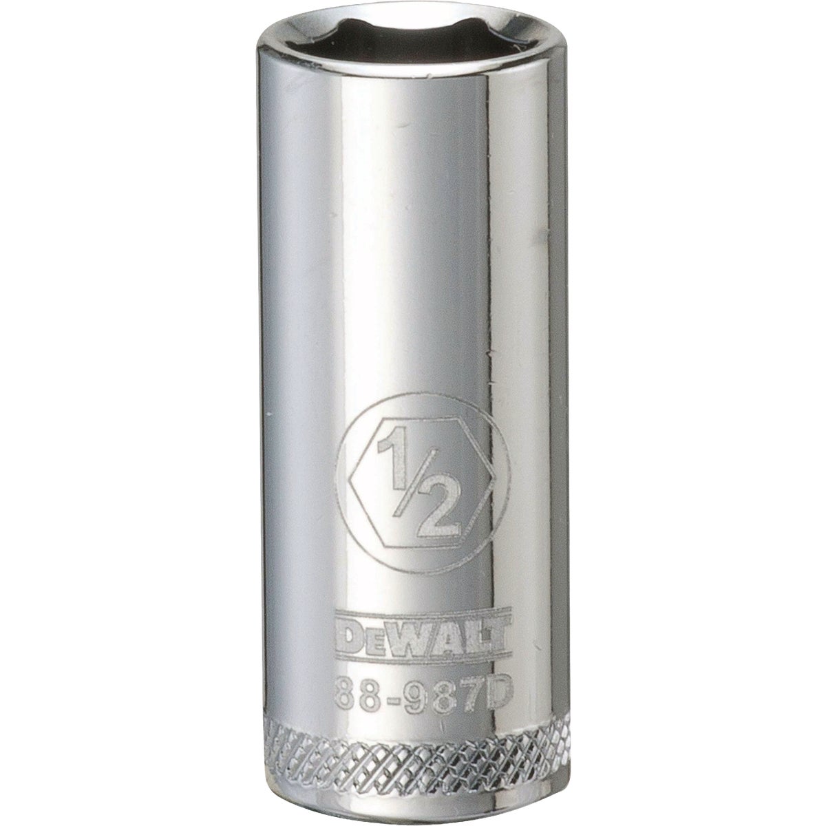 DEWALT 3/8 In. Drive 1/2 In. 6-Point Deep Standard Socket