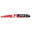 Milwaukee SAWZALL AX 9 In. 5 TPI Nitrus Carbide Reciprocating Saw Blade Image 1