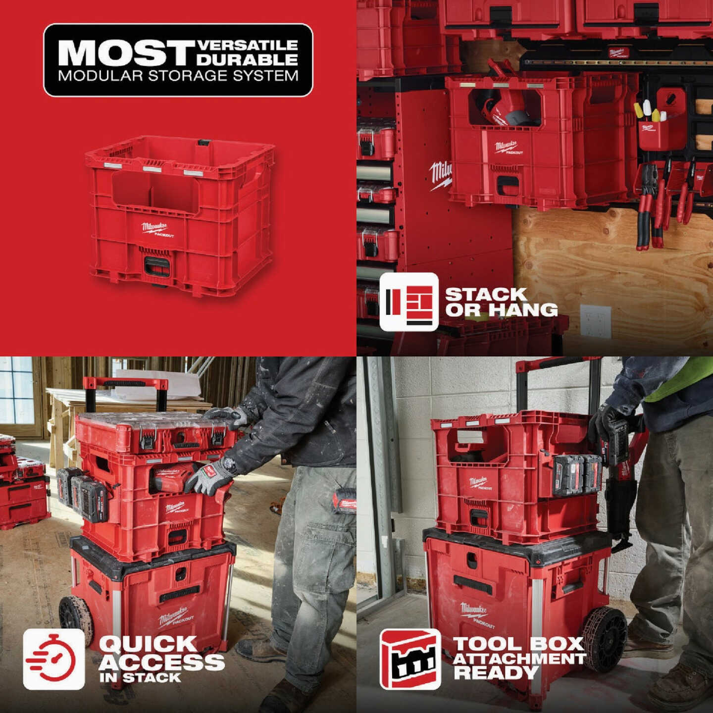 Milwaukee PACKOUT XL Crate Image 2
