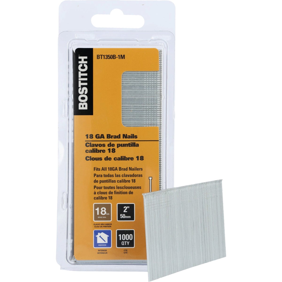 Bostitch 2 In. 18 ga Collated Brad Nails (1000-Count)