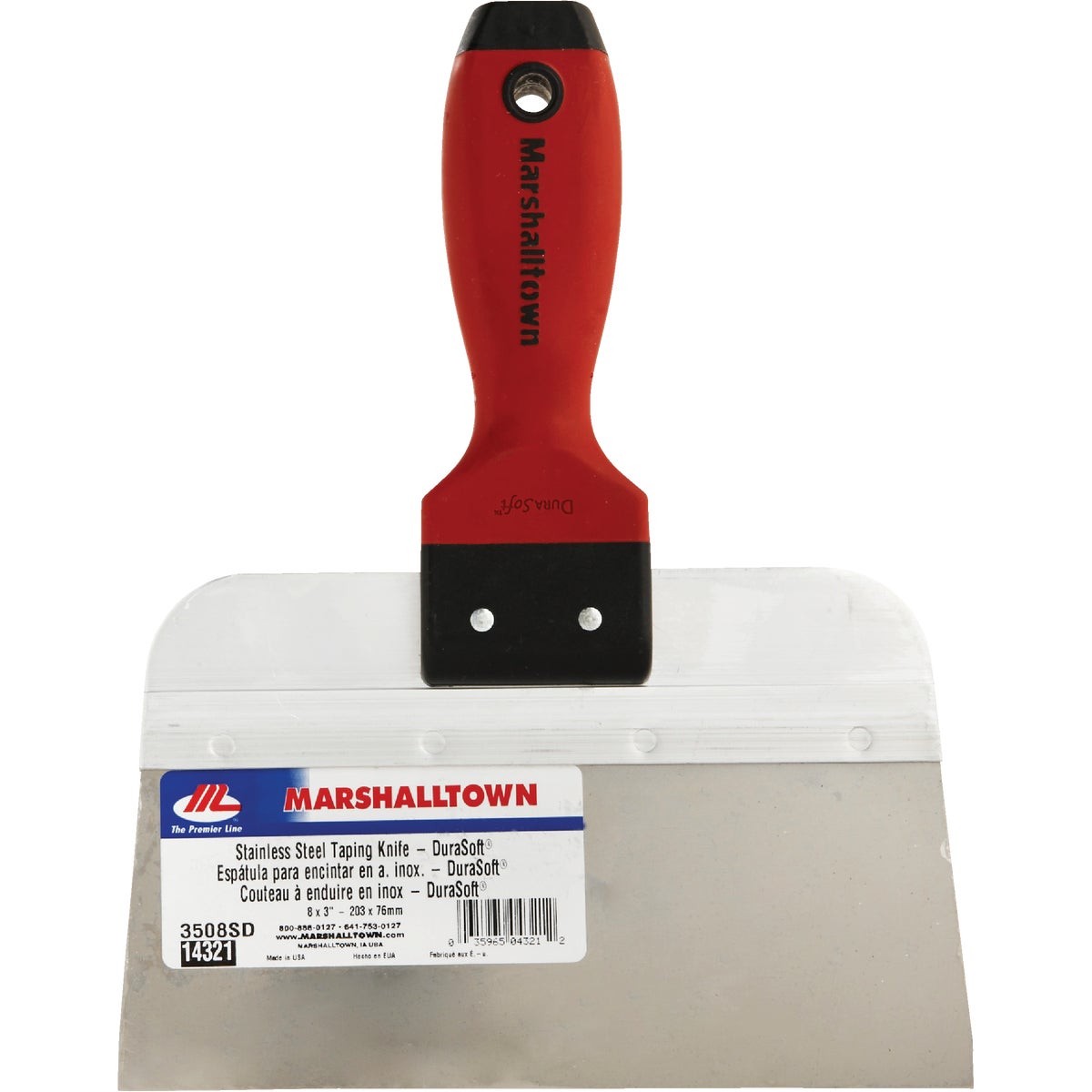Marshalltown 8 In. Stainless Steel Taping Knife Image 2