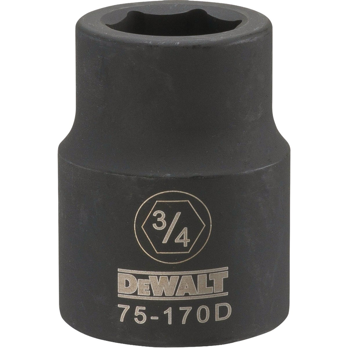 DEWALT 3/4 In. Drive 3/4 In. 6-Point Deep Standard Impact Socket