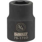 DEWALT 3/4 In. Drive 3/4 In. 6-Point Deep Standard Impact Socket Image 1