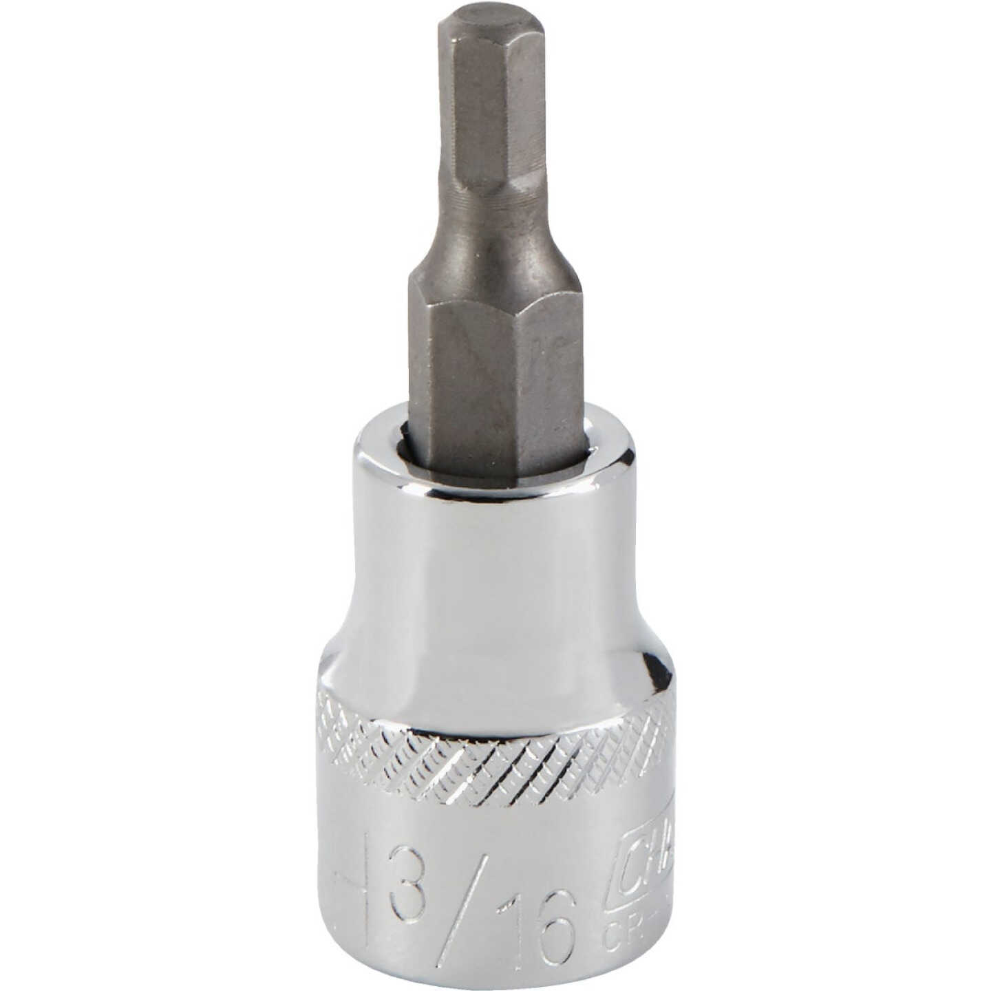 Channellock 3/8 In. Drive 3/16 In. 6-Point Standard Hex Bit Socket Image 1