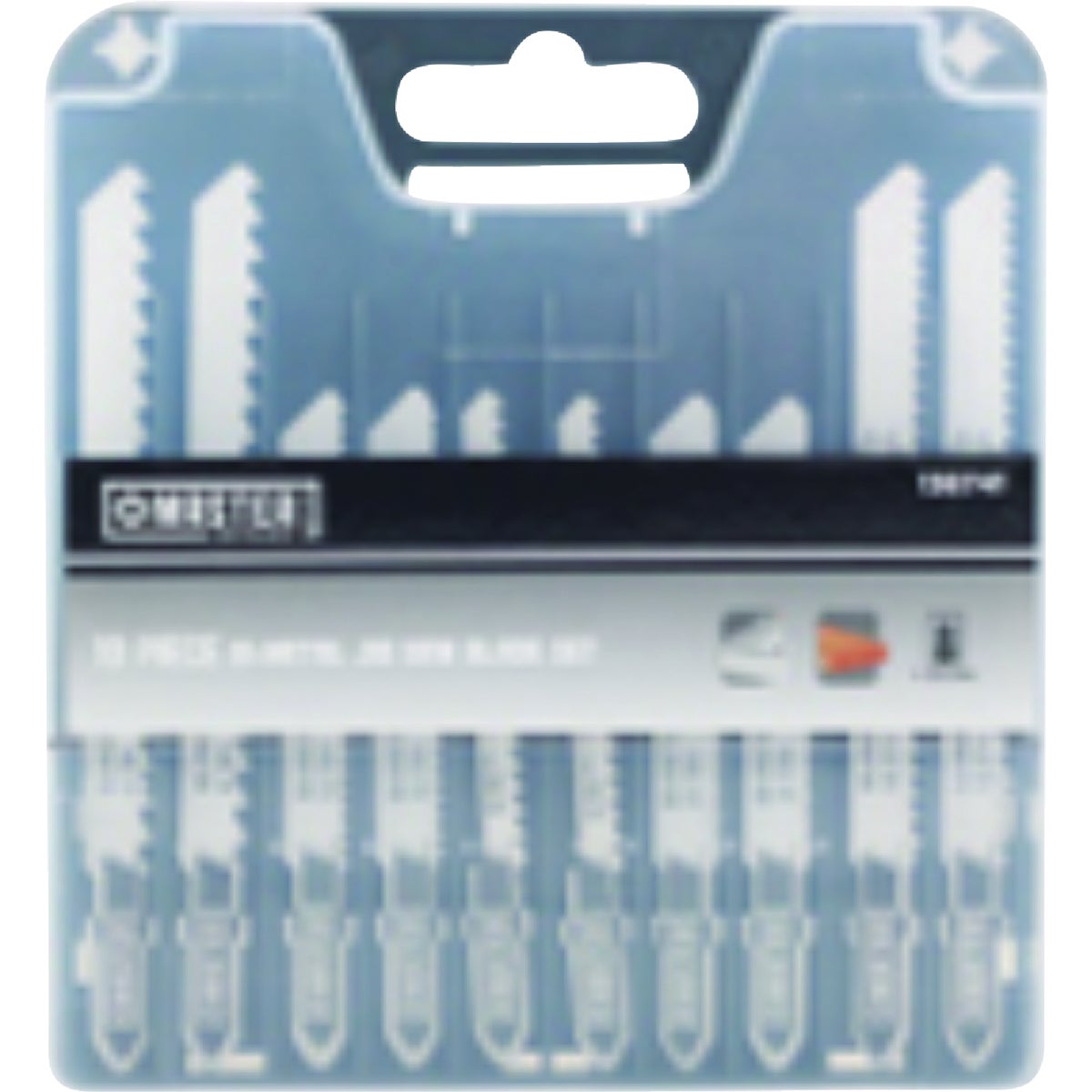 Master Mechanic Bi-Metal Jig Saw Blade Set (10-Piece)