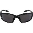 Crossfire Infinity Premium Crystal Black Frame Safety Glasses with Smoke Lens Image 3