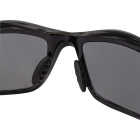 Crossfire Infinity Premium Crystal Black Frame Safety Glasses with Smoke Lens Image 4