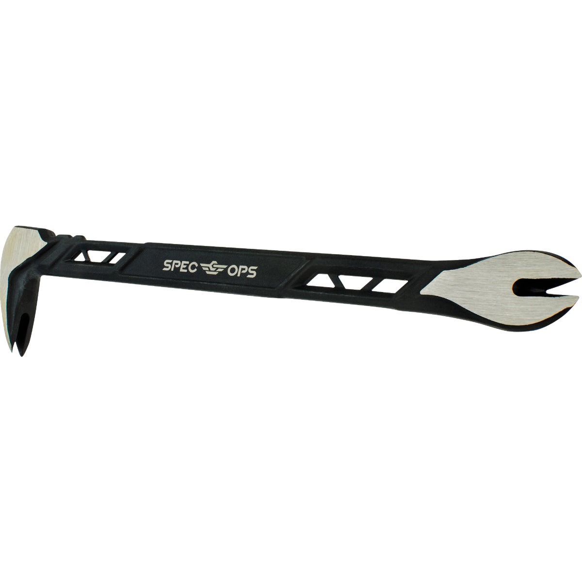 Spec Ops 11 In. High-Carbon Steel Nail Puller Cats Paw Pry Bar