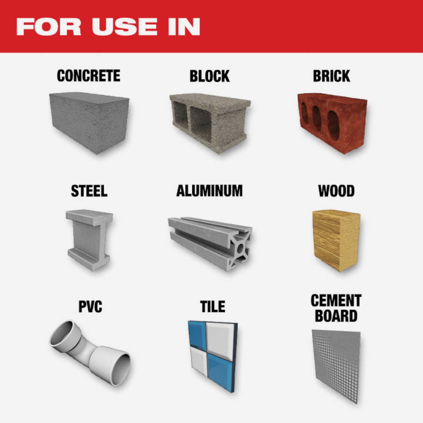 Milwaukee SHOCKWAVE 1/2 In. x 12 In. Impact Duty Carbide Multi-Material Hex Shank Drill Bit Image 3