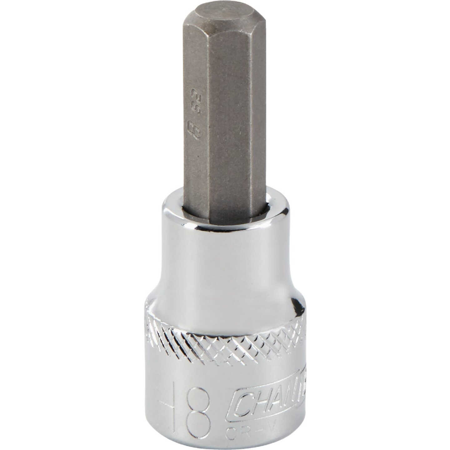 Channellock 3/8 In. Drive 8 mm 6-Point Metric Hex Bit Socket Image 1
