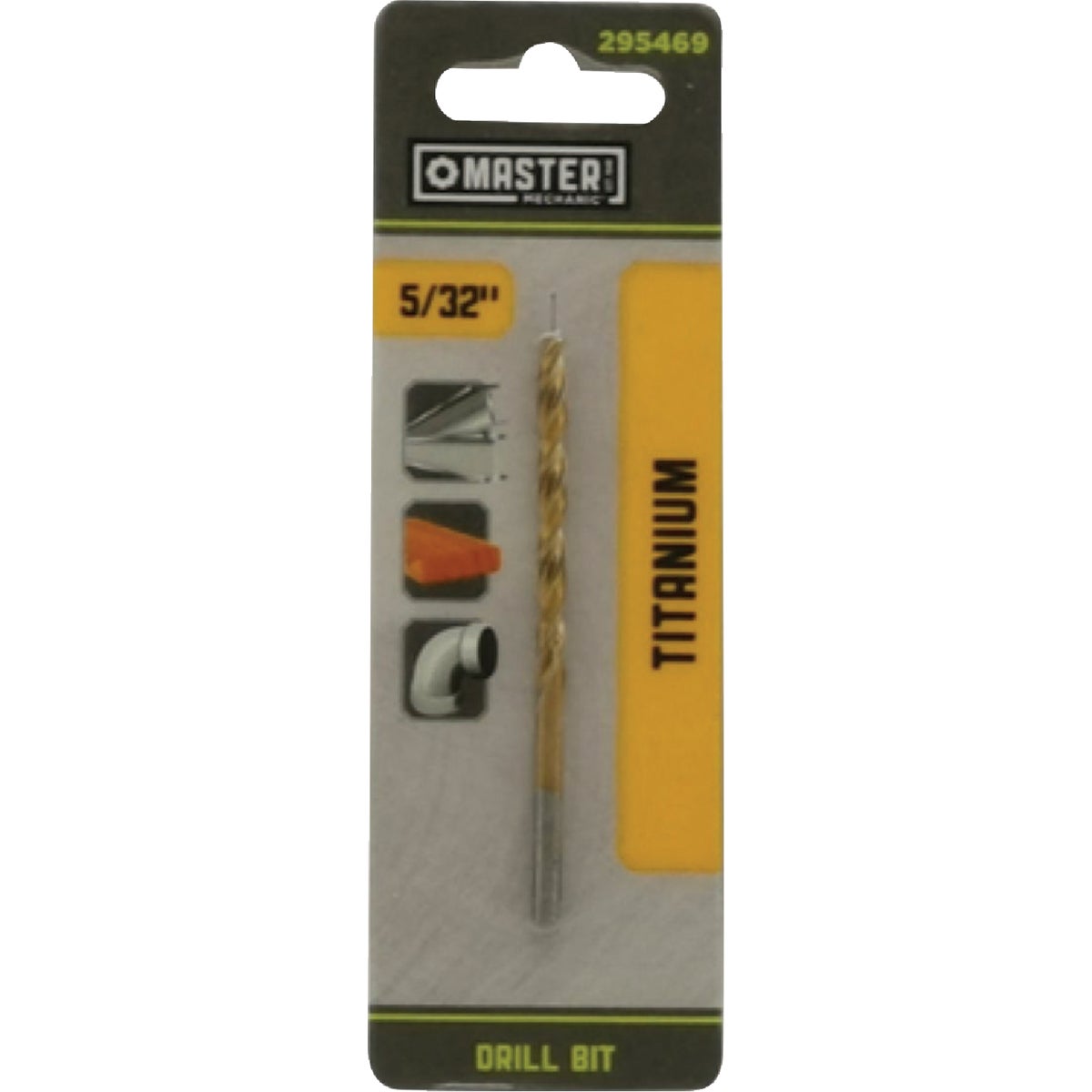 Master Mechanic 5/32 In. x 3-1/8 In. HSS Titanium Nitride Coated Drill Bit Image 1
