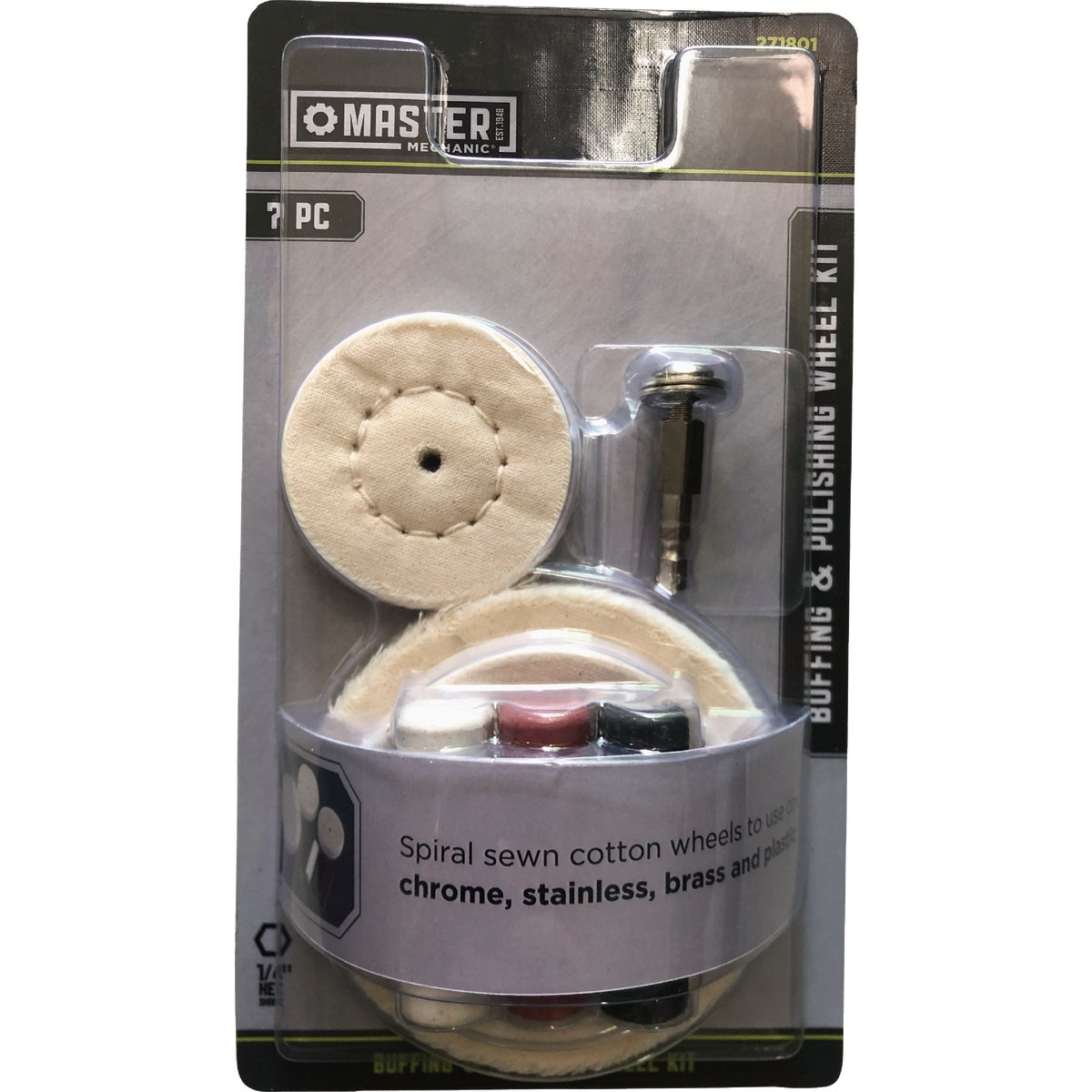 Master Mechanic Buffing & Polishing Kit (7-Piece)