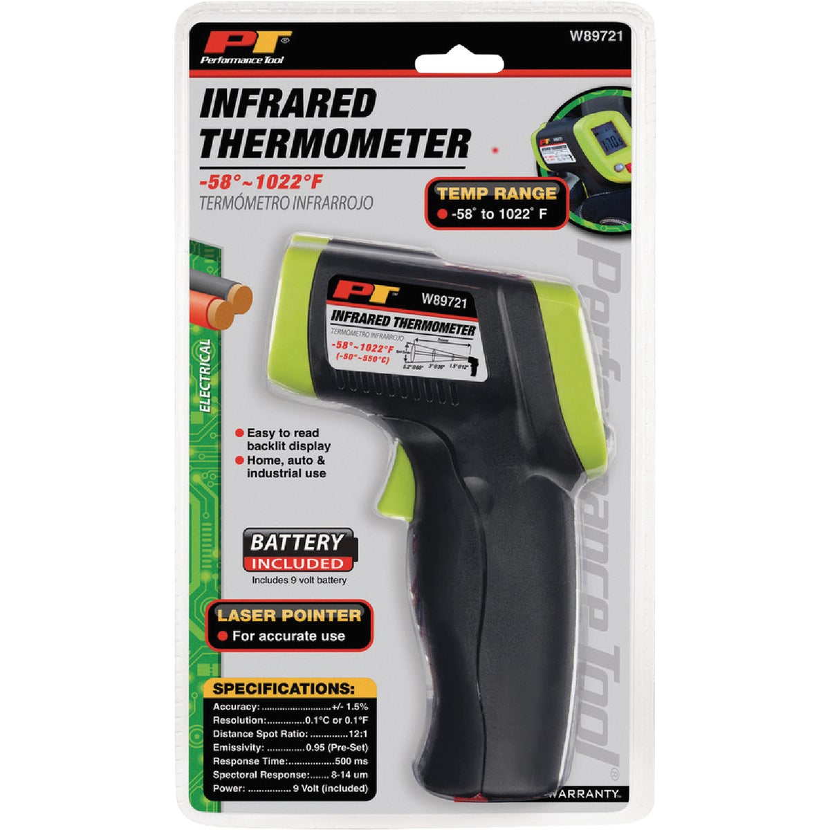 Performance Tool Infrared Thermometer Image 3