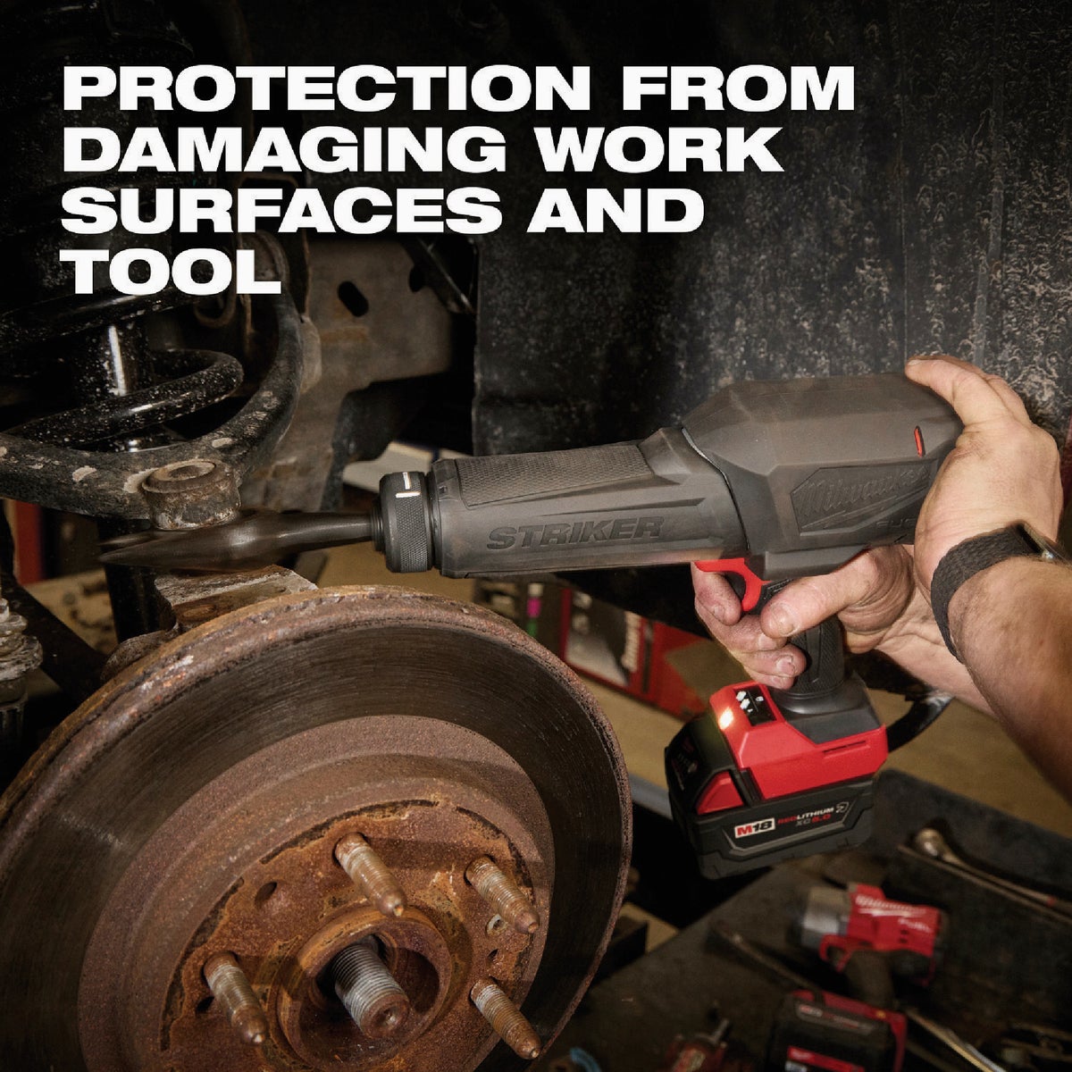 Milwaukee M18 FUEL STRIKER Hammer Chisel Protective Boot Image 3