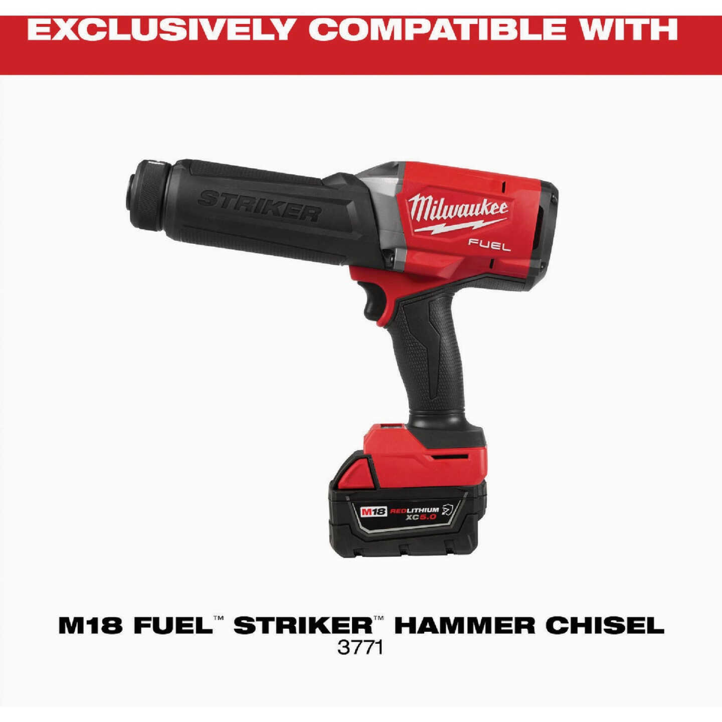 Milwaukee M18 FUEL STRIKER Hammer Chisel Protective Boot Image 2