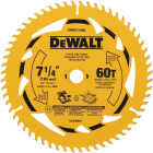 DEWALT 7-1/4 In. 60-Tooth Circular Saw Blade (10-Pack) Image 1