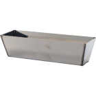 Advance Equipment 12 In. Contoured Stainless Steel Mud Pan Image 1
