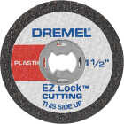 Dremel EZ Lock 1-1/2 In. Plastic Cut-Off Wheel (5-Pack) Image 4