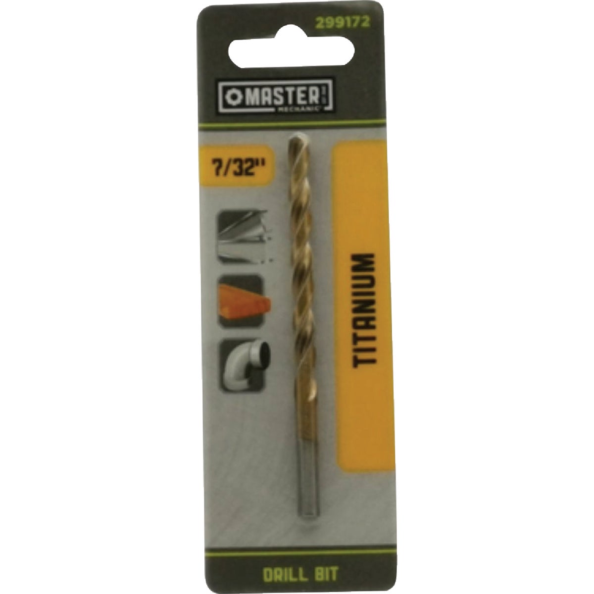Master Mechanic 7/32 In. x 3-3/4 In. HSS Titanium Nitride Coated Drill Bit Image 1