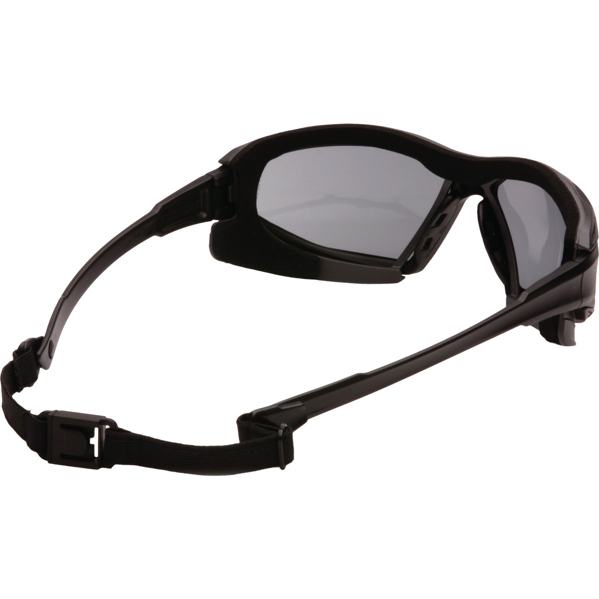 Pyramex Highlander Plus Black & Gray Frame Safety Glasses with Gray Anti-Fog Lenses Image 3