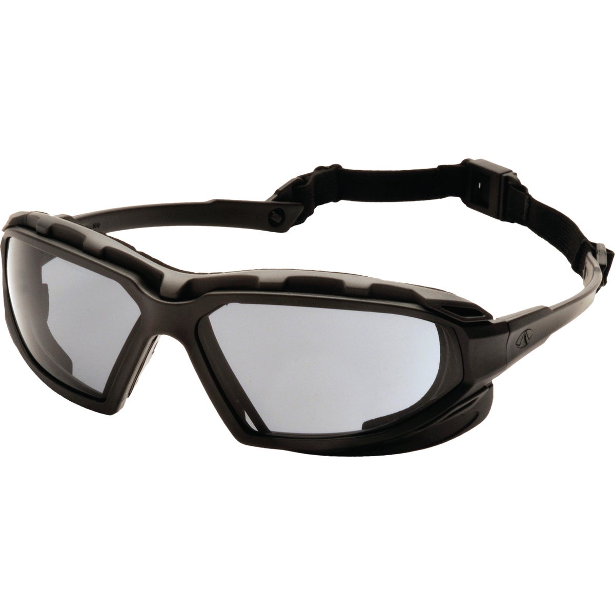 Pyramex Highlander Plus Black & Gray Frame Safety Glasses with Gray Anti-Fog Lenses Image 2