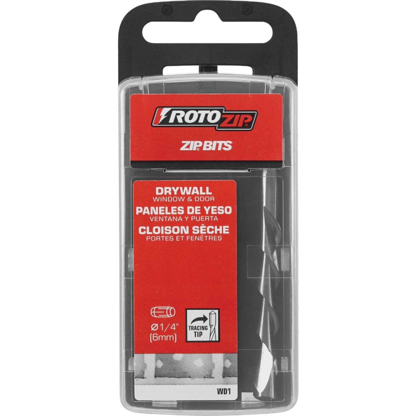 Rotozip 1/4 In. Window & Door Bit Image 1