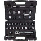 Stanley Standard/Metric 3/8 In. Drive Combination Ratchet & Socket Set (40-Piece) Image 1