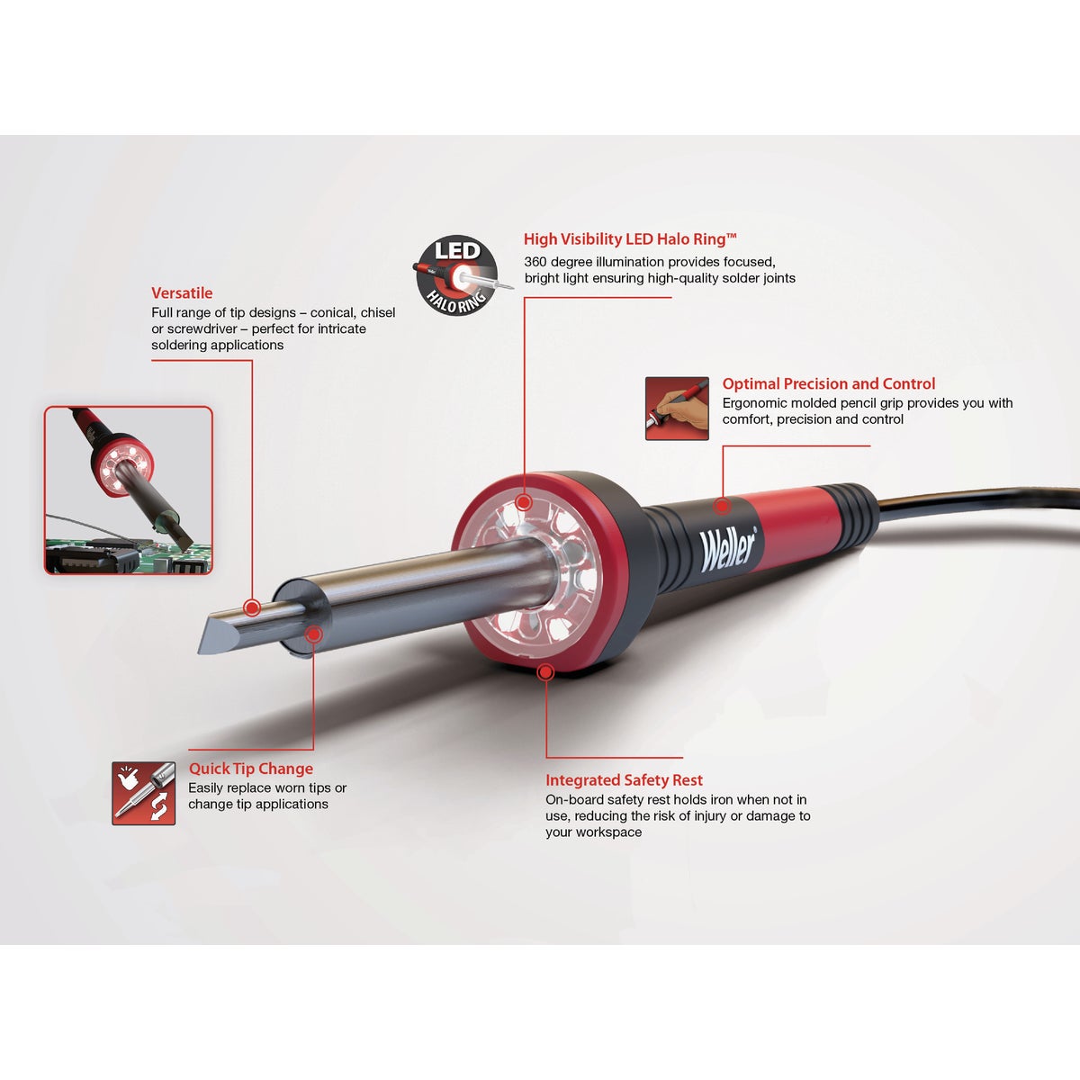 Weller 60W Soldering Iron Image 3