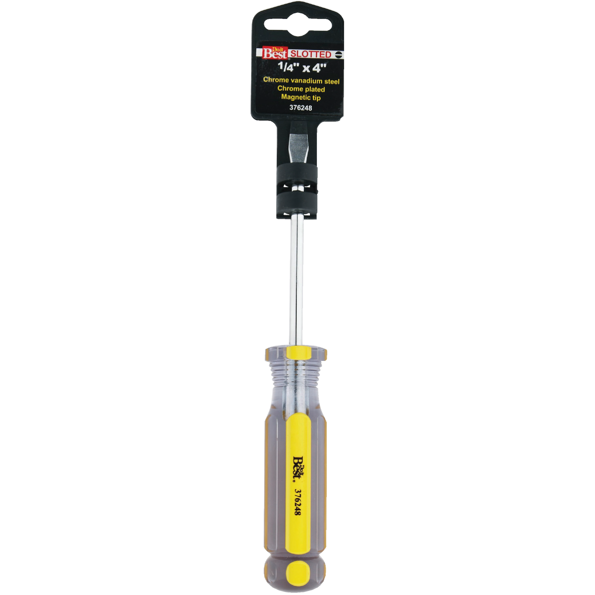 Do it Best 1/4 In. x 4 In. Slotted Screwdriver Image 2
