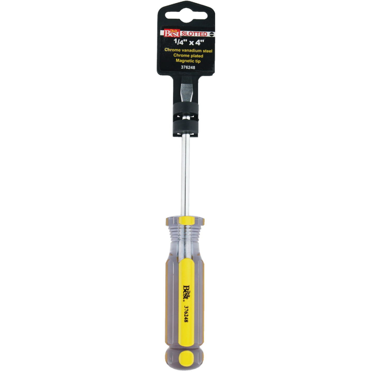 Do it Best 1/4 In. x 4 In. Slotted Screwdriver Image 2