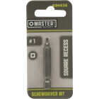 Master Mechanic 2 In. #1 Square Recess Screwdriver Bit Image 1