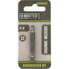 Master Mechanic 2 In. #2 Square Recess Screwdriver Bit Image 1