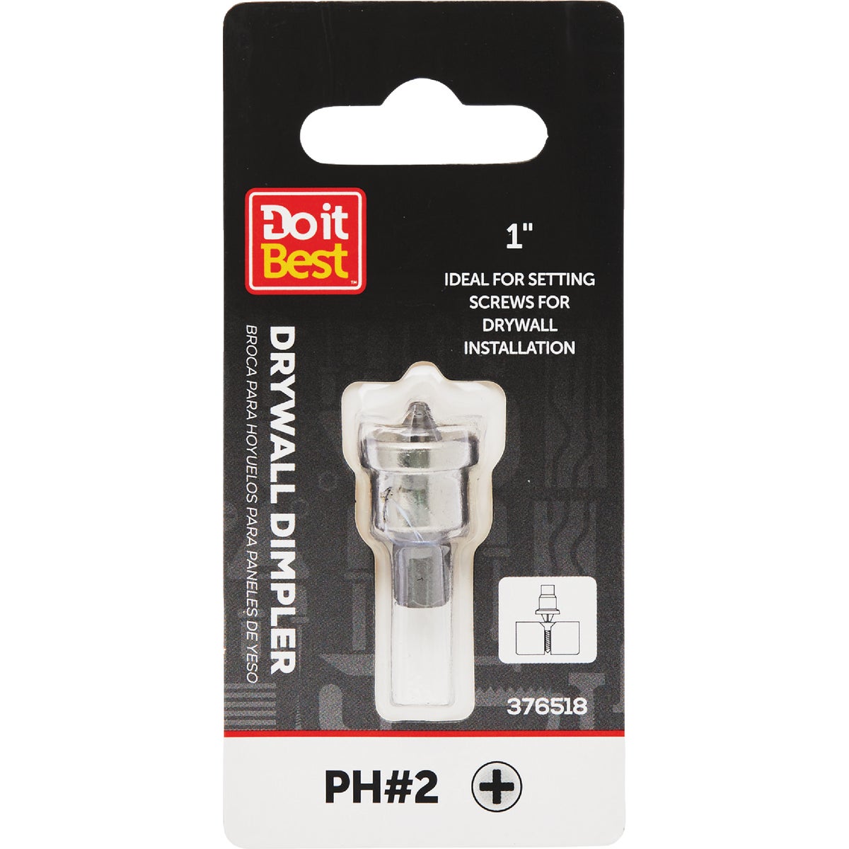 Do it Best #2 1/4 In. Drywall Dimpler Screw Setter