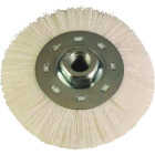Dico Nyalox 4-1/2 In. No Grit White Angle Grinder Wheel Brush Image 1