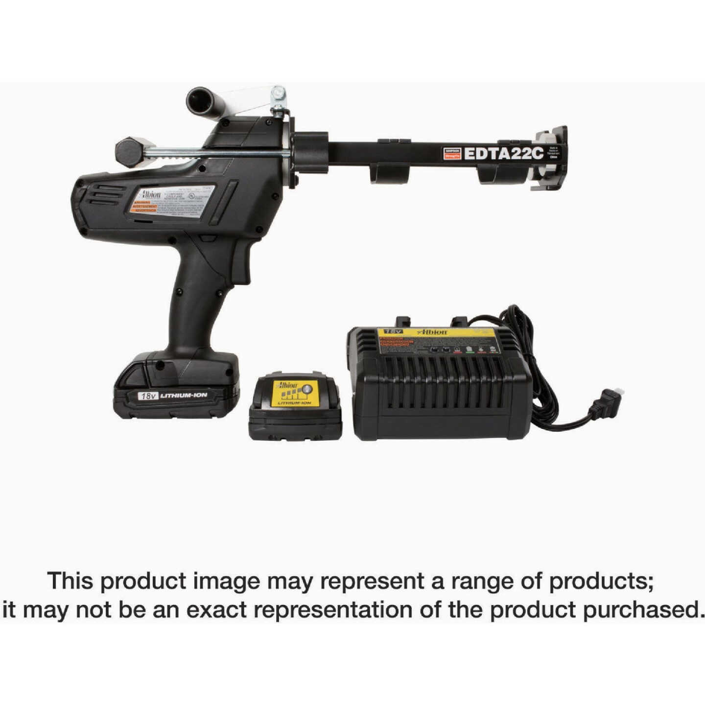 Simpson Strong-Tie 22 Oz. Cartridge Epoxy Dispensing Tool Kit with (2) 18V Batteries & Charger Image 2