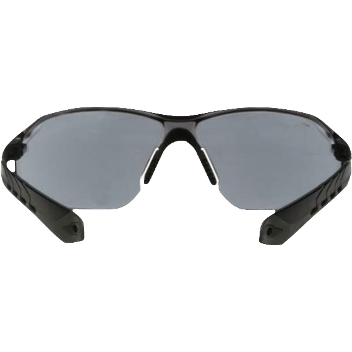 3M Black/Red Frame Flat Temple Safety Glasses with Anti-Scratch Gray Lenses Image 6