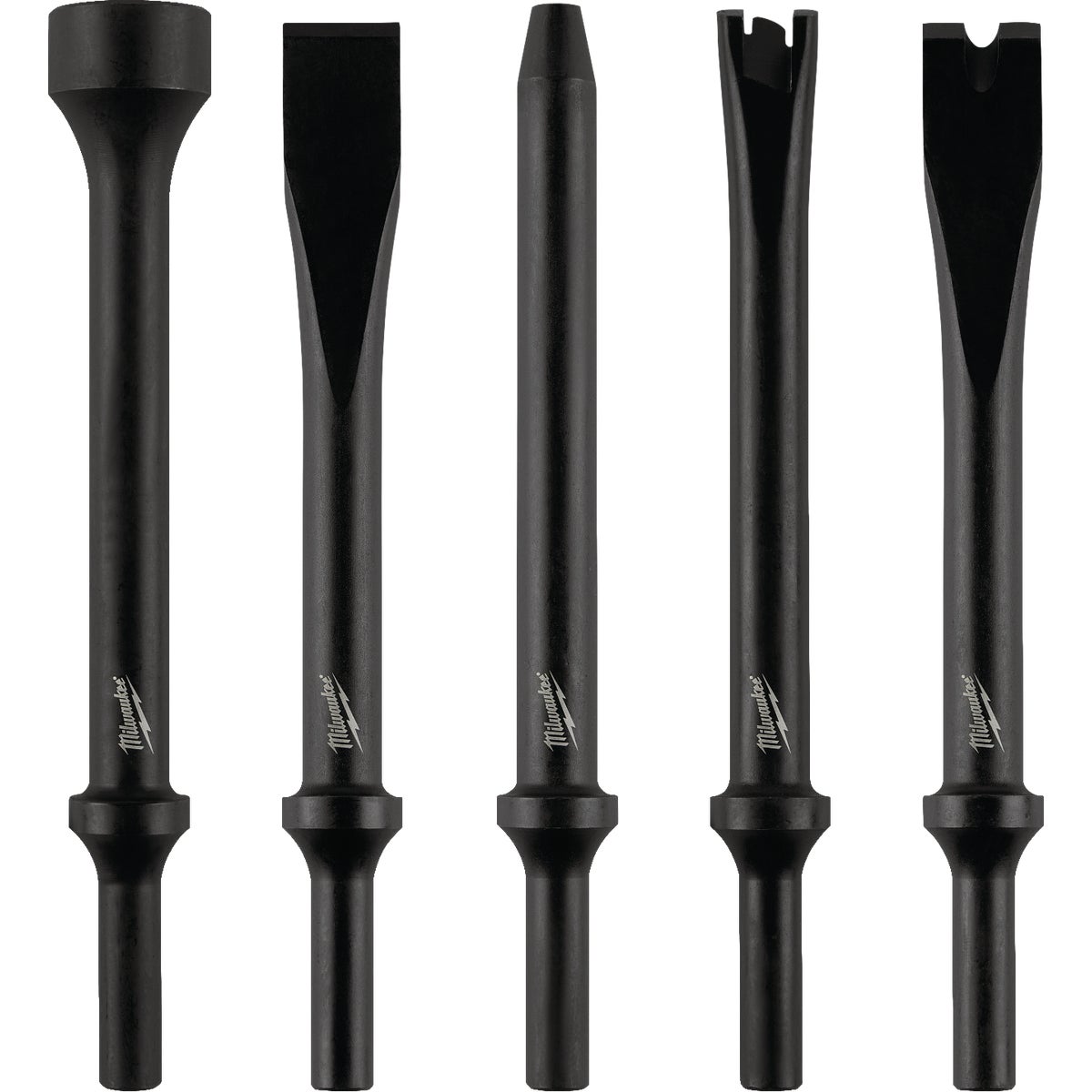 Milwaukee Hammer Chisel Bit Set (5-Piece)