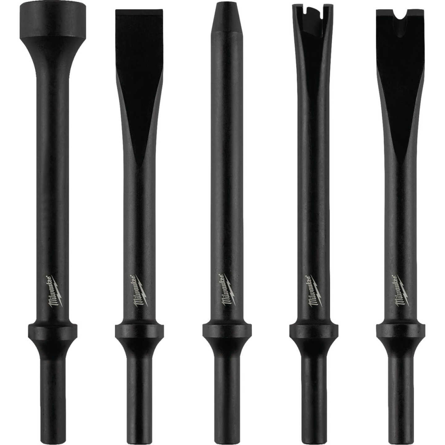 Milwaukee Hammer Chisel Bit Set (5-Piece) Image 1