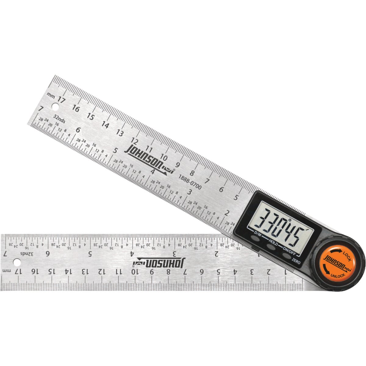 Johnson 7 In. Digital Angle Locator & Ruler Image 2