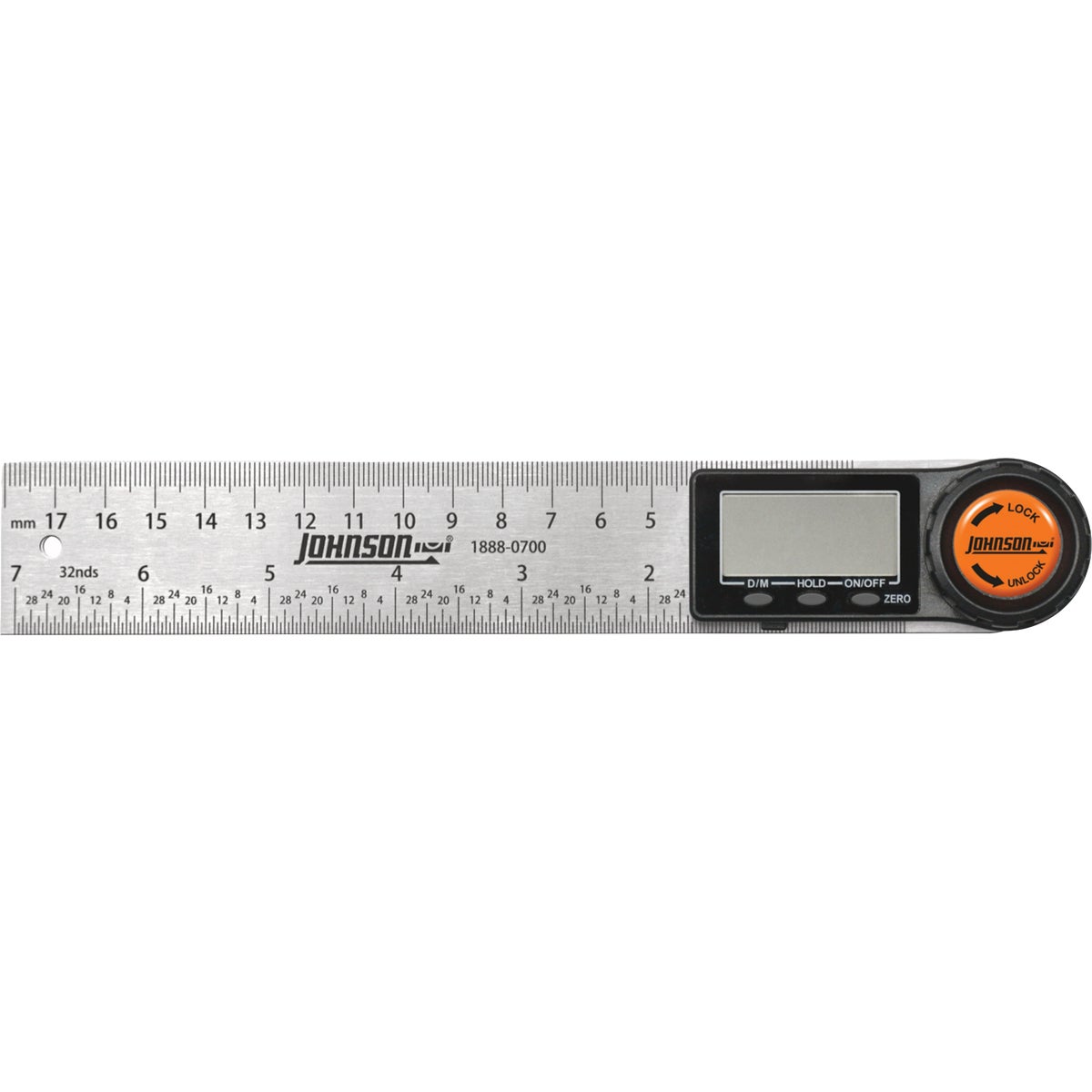 Johnson 7 In. Digital Angle Locator & Ruler