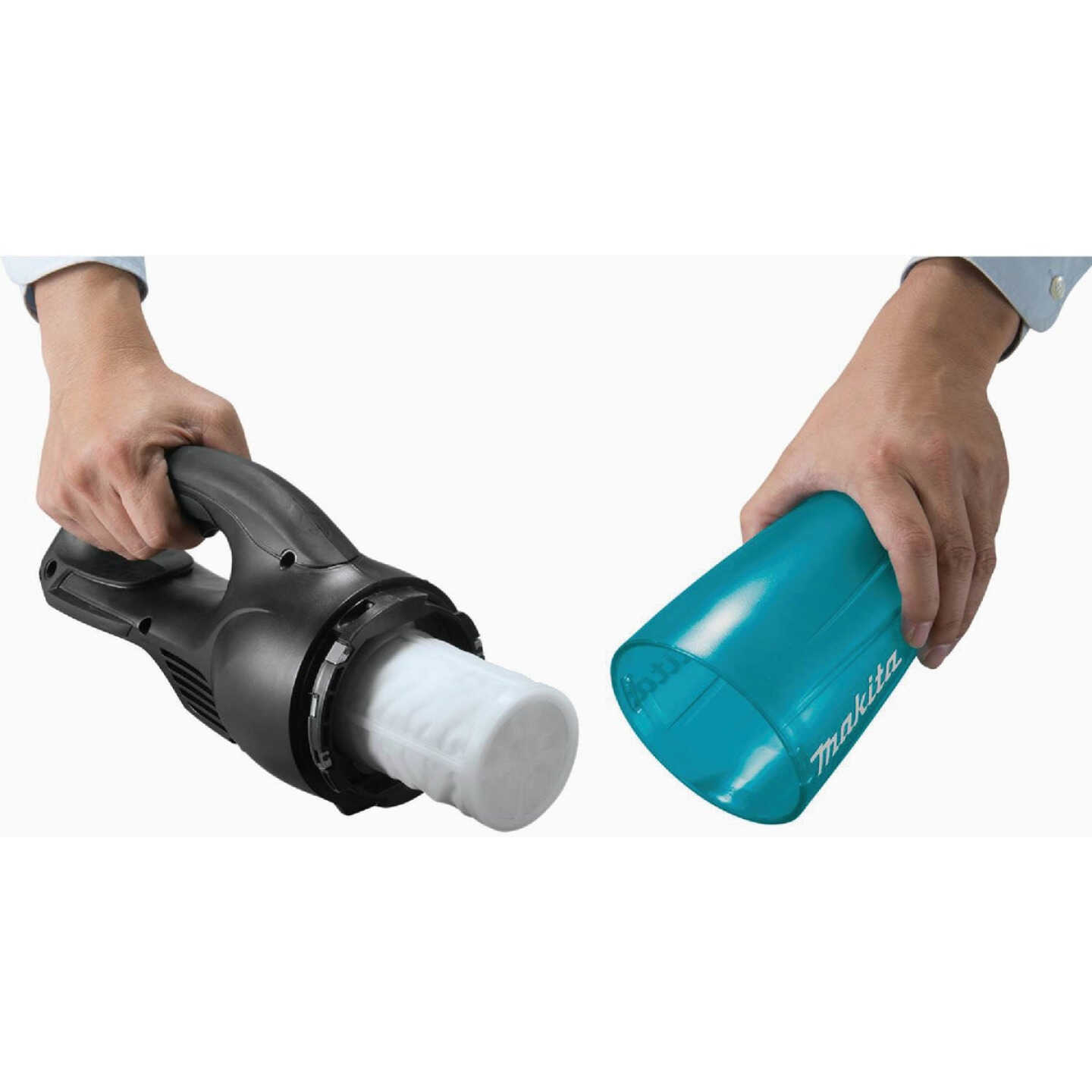 Makita 18V LXT Cordless Bagless Compact Stick Vacuum Cleaner, Black (Tool Only) Image 3