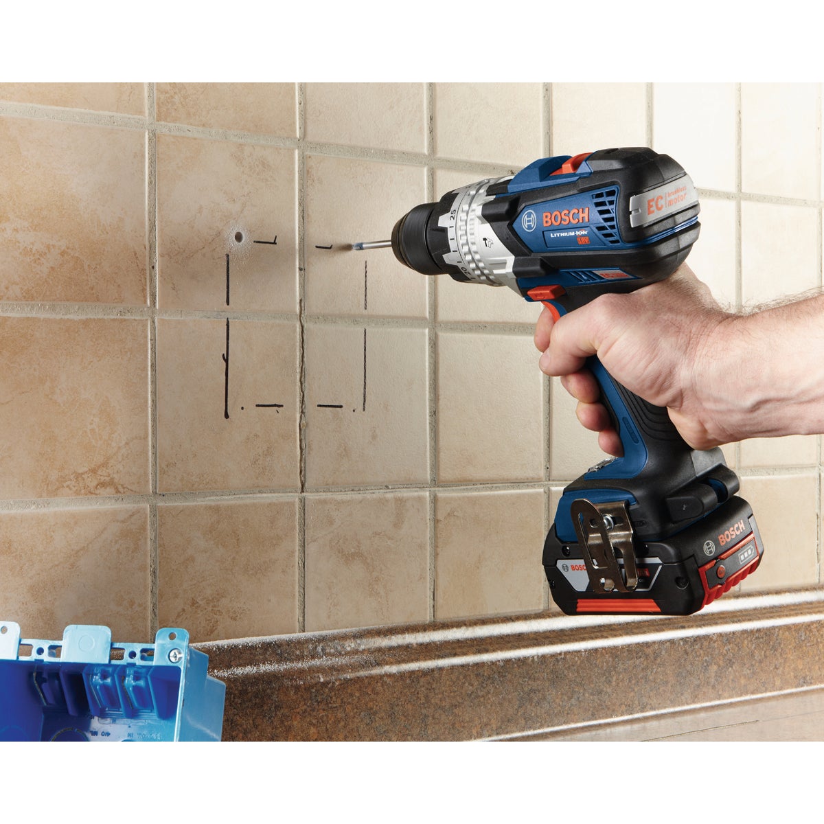 Bosch Glass & Tile Bit Set (4-Piece) Image 4