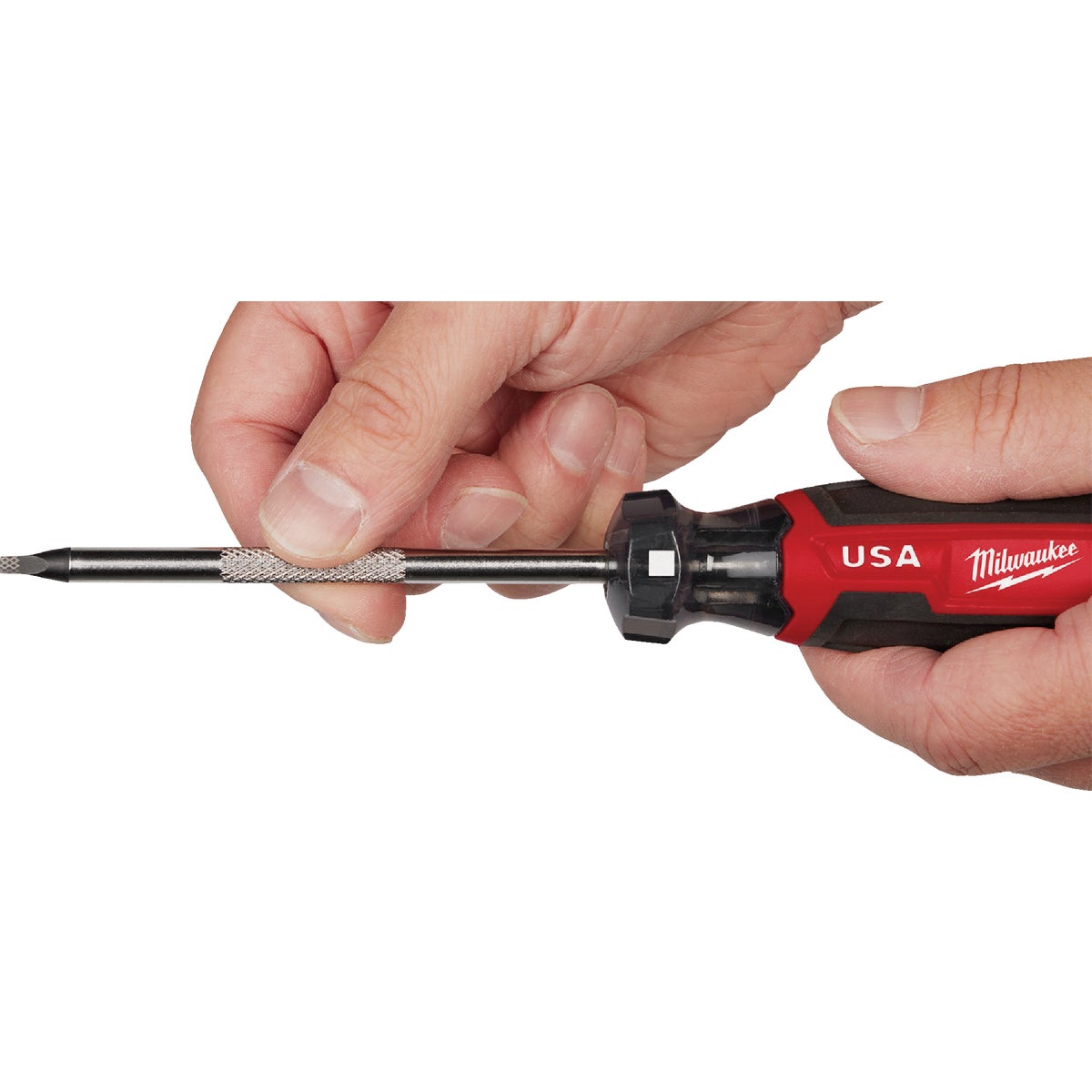 Milwaukee #3 x 6 In. Square Recess Cushion Grip Screwdriver (USA) Image 4