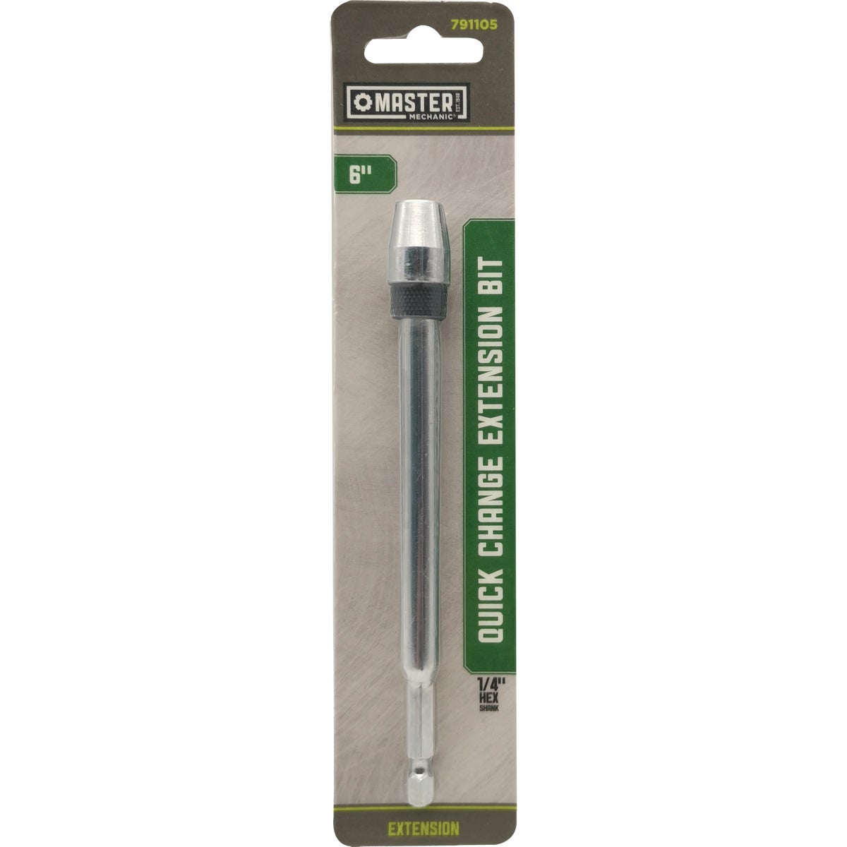 Master Mechanic 5-1/2 In. x 1/4 In. Quick Change Adapter Drill Bit Extension Image 1